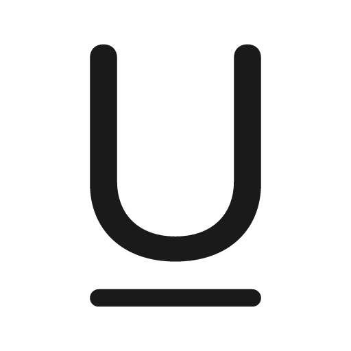 Underline icon, solid style, from Framework7 Icons
