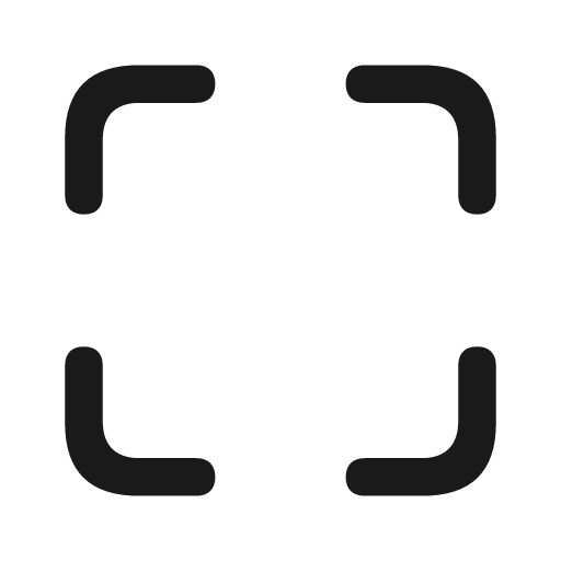 Viewfinder icon, solid style, from Framework7 Icons