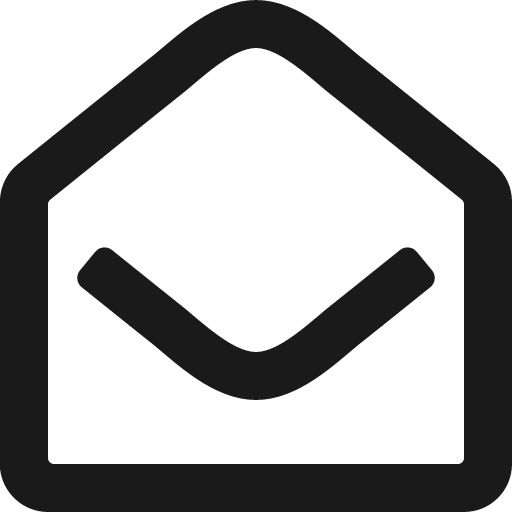 Envelope open icon, solid style, from Font Awesome 5 Regular