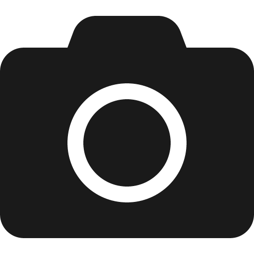 Camera icon, solid style, from Font Awesome 5 Solid