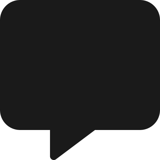 Comment alt icon, solid style, from Font Awesome 5 Solid
