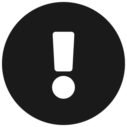 Exclamation circle icon, solid style, from Font Awesome 5 Solid