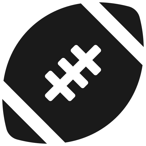 Football ball icon, solid style, from Font Awesome 5 Solid