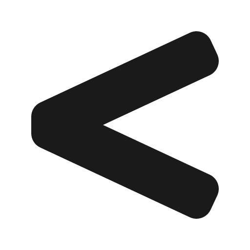 Less than icon, solid style, from Font Awesome 5 Solid