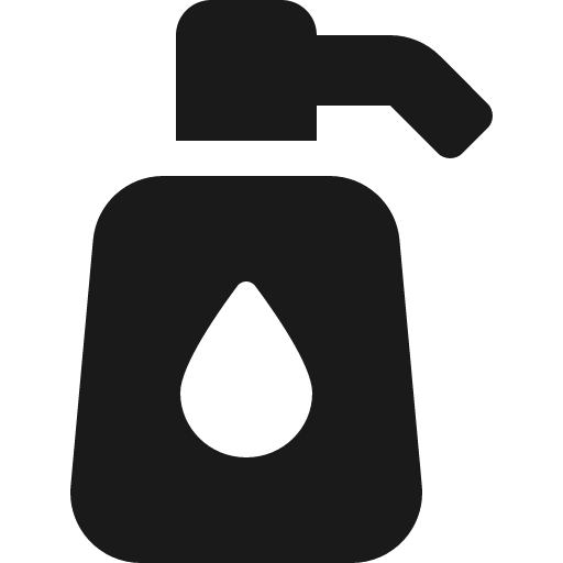 Pump soap icon, solid style, from Font Awesome 5 Solid