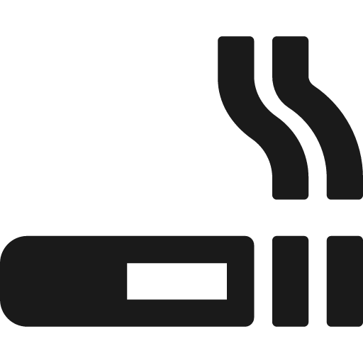 Smoking icon, solid style, from Font Awesome 5 Solid