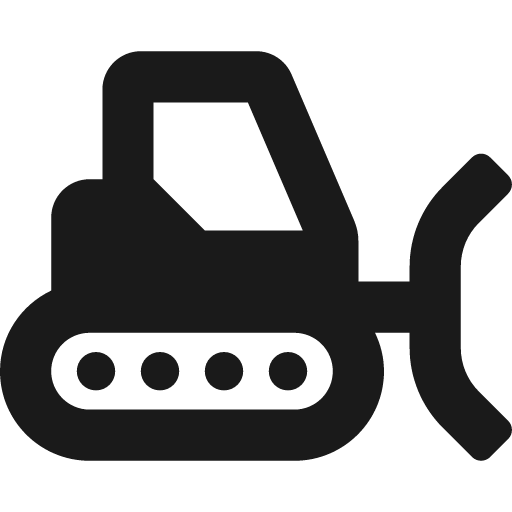 Snowplow icon, solid style, from Font Awesome 5 Solid