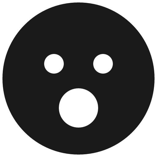 Surprise icon, solid style, from Font Awesome 5 Solid