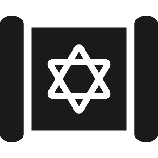 Torah icon, solid style, from Font Awesome 5 Solid