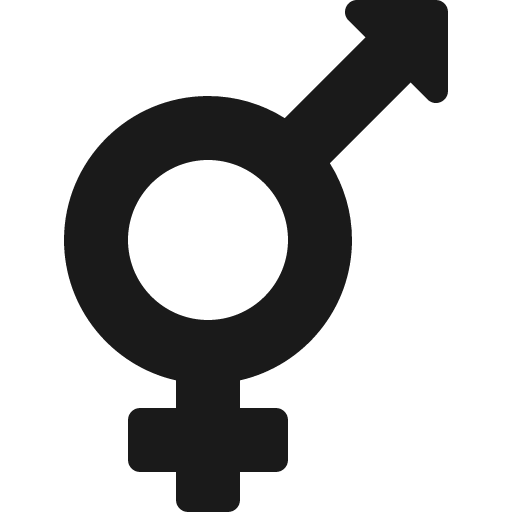 Transgender icon, solid style, from Font Awesome 5 Solid