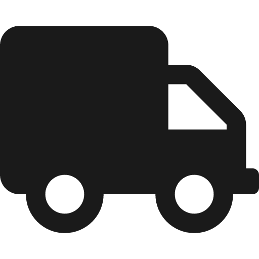 Truck icon, solid style, from Font Awesome 5 Solid