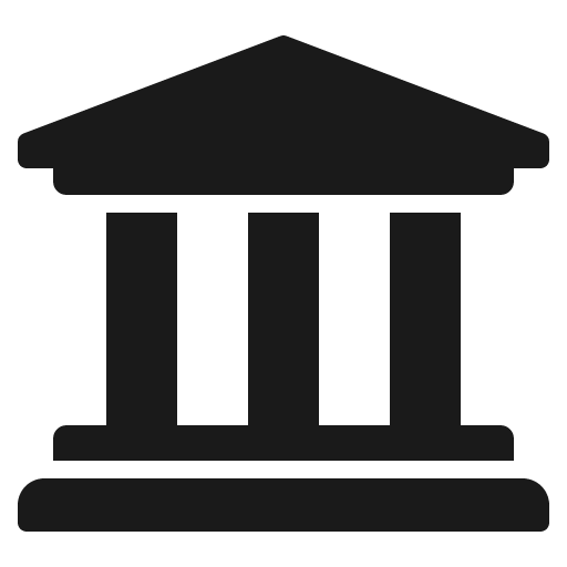 University icon, solid style, from Font Awesome 5 Solid