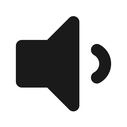 Volume down icon, solid style, from Font Awesome 5 Solid