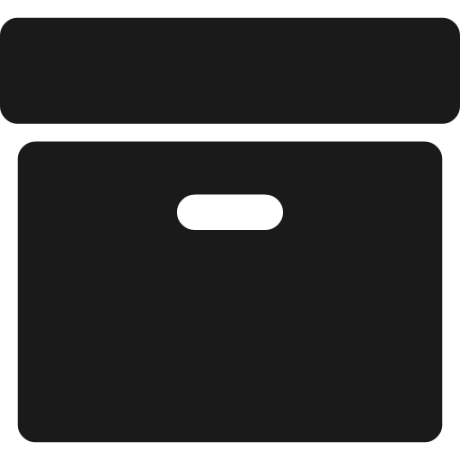 Archive icon, solid style, from Font Awesome 4