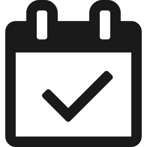 Calendar check o icon, solid style, from Font Awesome 4