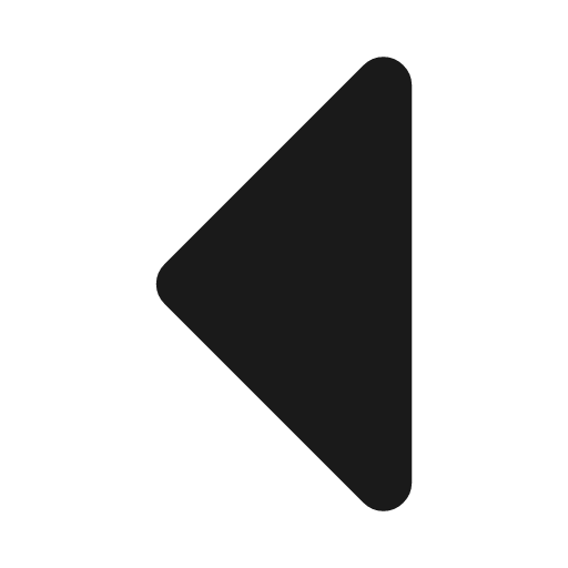 Caret left icon, solid style, from Font Awesome 4