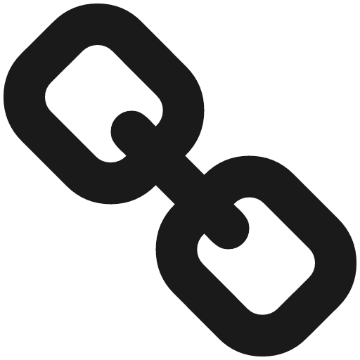 Chain icon, solid style, from Font Awesome 4
