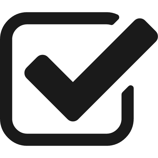 Check square o icon, solid style, from Font Awesome 4