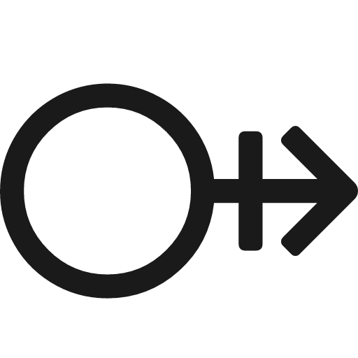 Mars stroke h icon, solid style, from Font Awesome 4
