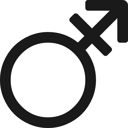 Mars stroke icon, solid style, from Font Awesome 4