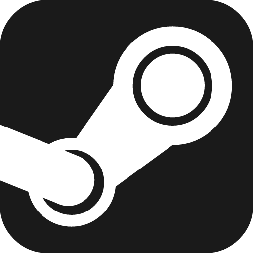 Steam square icon, solid style, from Font Awesome 4