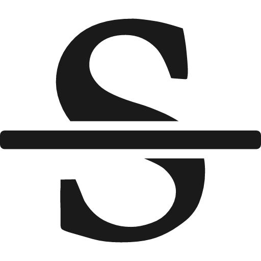 Strikethrough icon, solid style, from Font Awesome 4