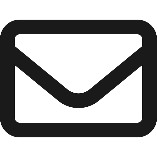 Envelope icon, solid style, from Font Awesome 6 Regular