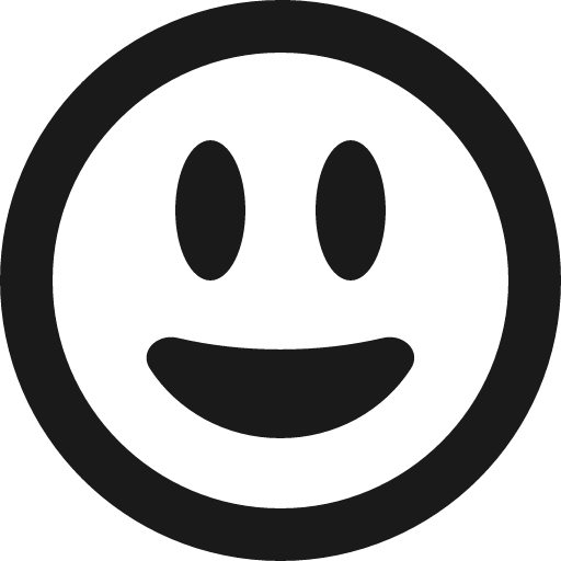 Face grin wide icon, solid style, from Font Awesome 6 Regular