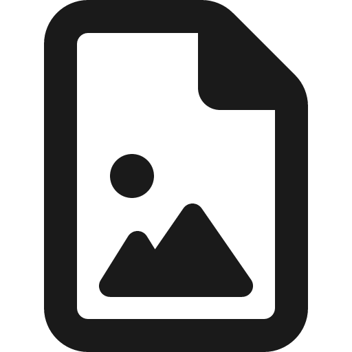 File image icon, solid style, from Font Awesome 6 Regular