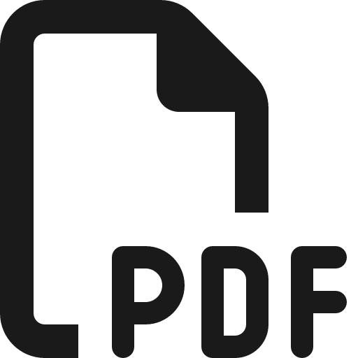 File pdf icon, solid style, from Font Awesome 6 Regular