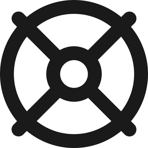 Life ring icon, solid style, from Font Awesome 6 Regular