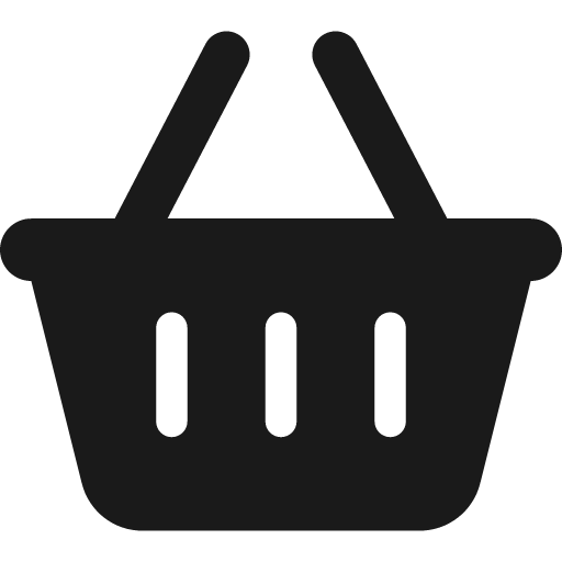 Basket shopping icon, solid style, from Font Awesome 6 Solid
