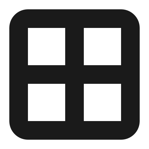 Border all icon, solid style, from Font Awesome 6 Solid