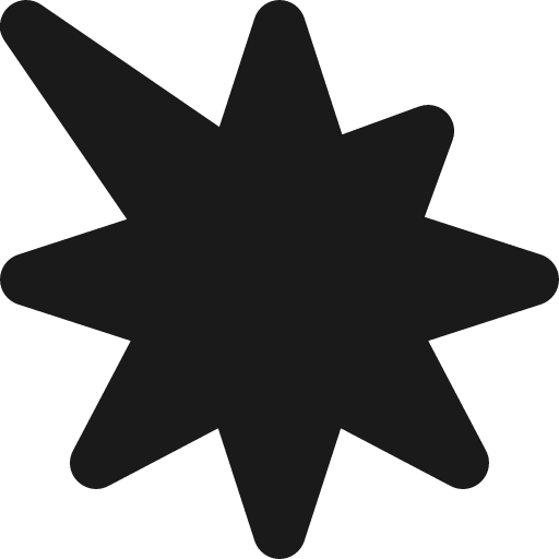 Burst icon, solid style, from Font Awesome 6 Solid