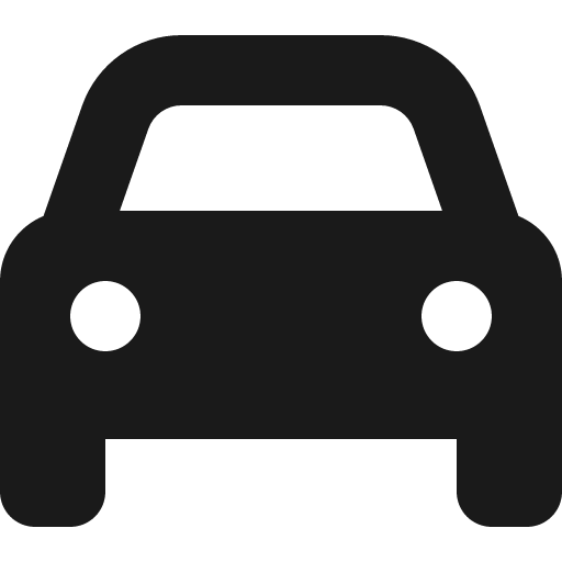 Car icon, solid style, from Font Awesome 6 Solid