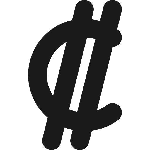 Colon sign icon, solid style, from Font Awesome 6 Solid