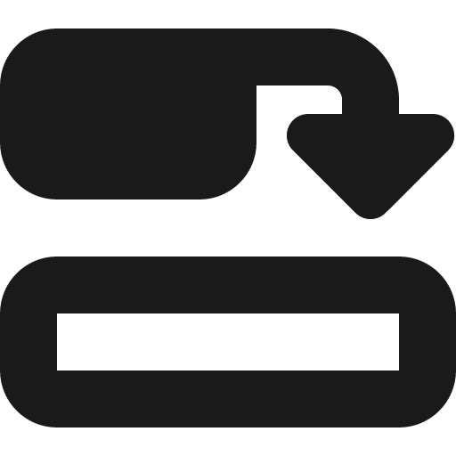 Diagram predecessor icon, solid style, from Font Awesome 6 Solid