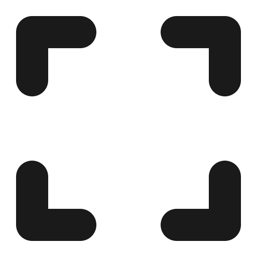 Expand icon, solid style, from Font Awesome 6 Solid