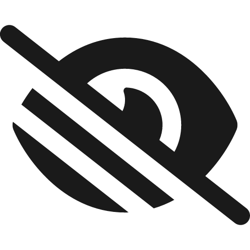 Eye low vision icon, solid style, from Font Awesome 6 Solid