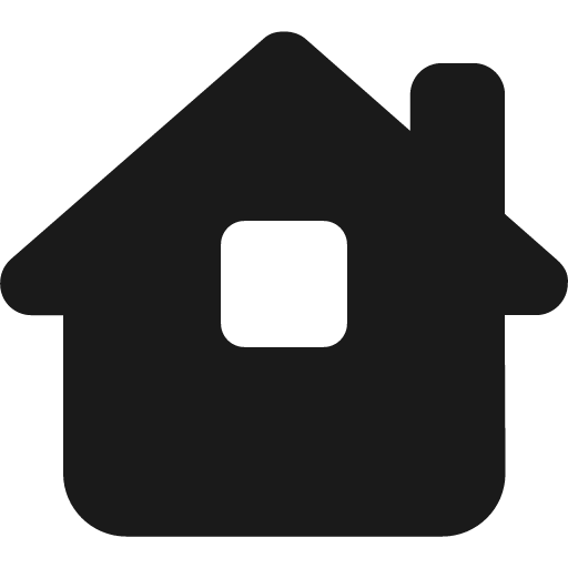 House chimney window icon, solid style, from Font Awesome 6 Solid
