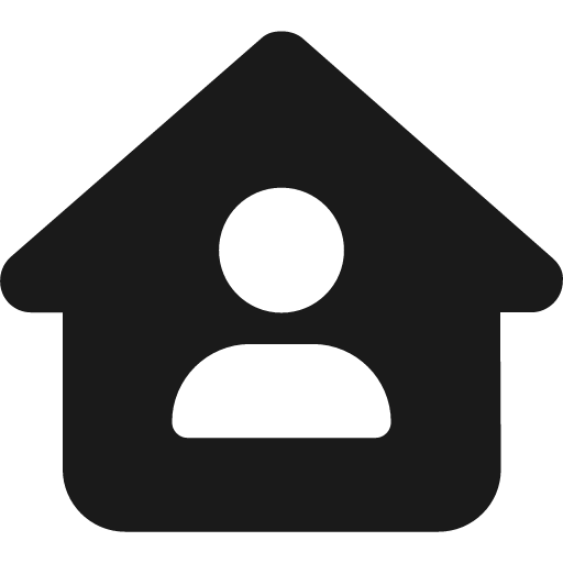 House user icon, solid style, from Font Awesome 6 Solid