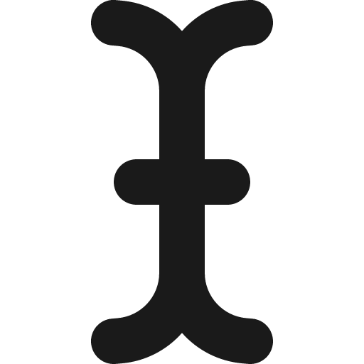 I cursor icon, solid style, from Font Awesome 6 Solid