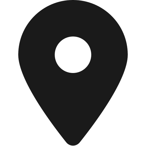 Location dot icon, solid style, from Font Awesome 6 Solid