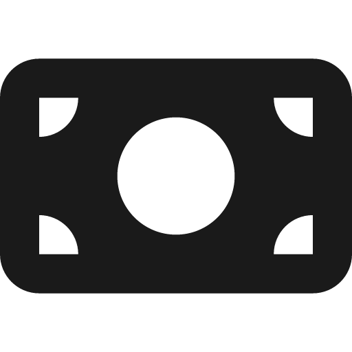 Money bill icon, solid style, from Font Awesome 6 Solid