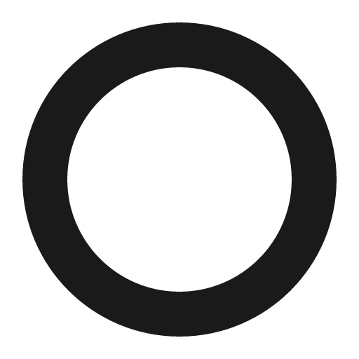 O icon, solid style, from Font Awesome 6 Solid