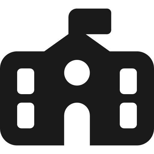 School flag icon, solid style, from Font Awesome 6 Solid