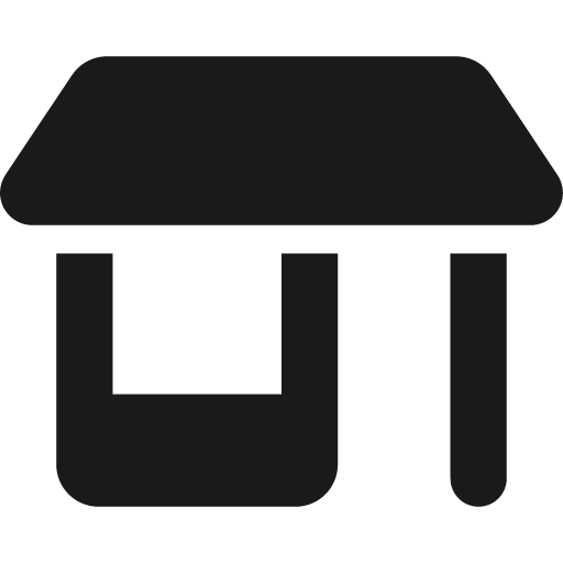 Shop icon, solid style, from Font Awesome 6 Solid