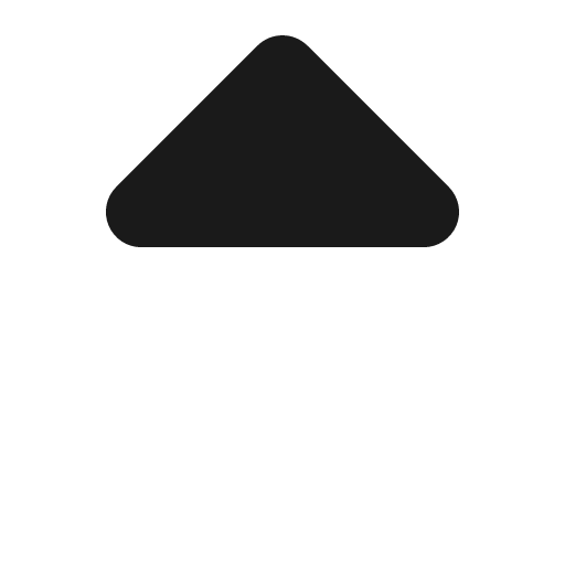 Sort up icon, solid style, from Font Awesome 6 Solid