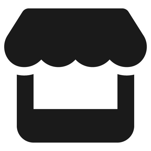 Store icon, solid style, from Font Awesome 6 Solid