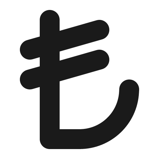 Turkish lira sign icon, solid style, from Font Awesome 6 Solid
